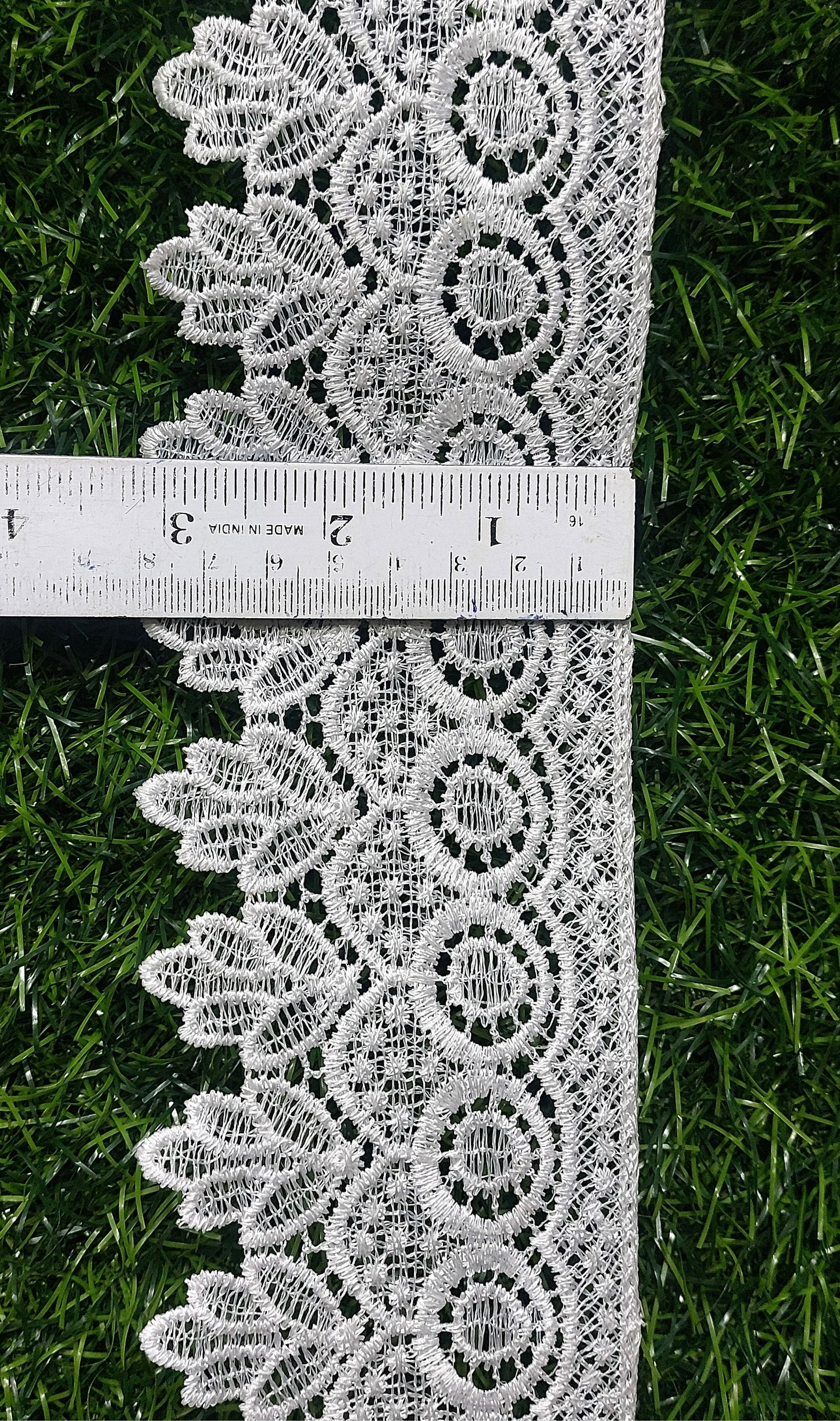 White GPO Lace (9.5 Meter)