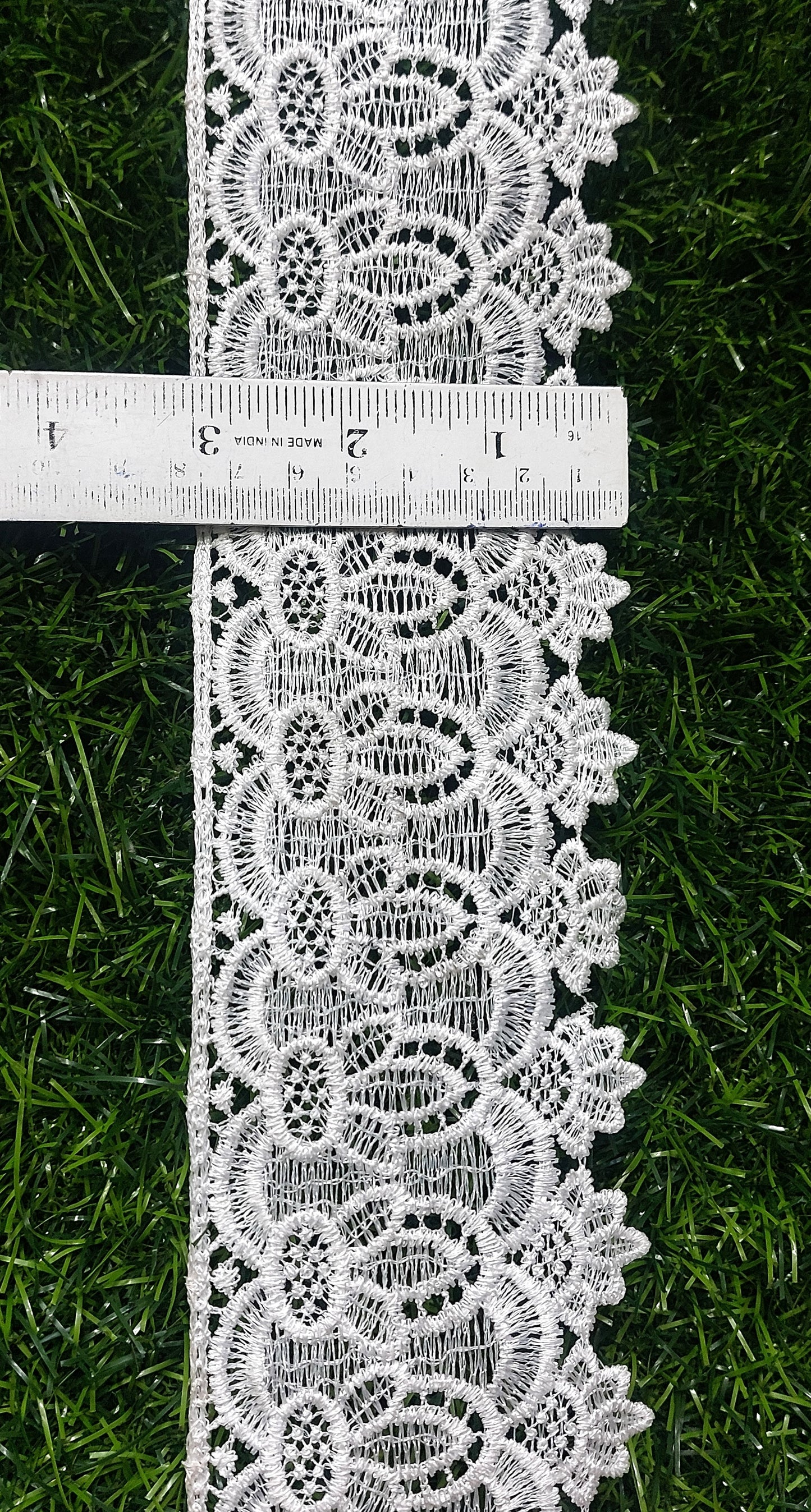 White GPO Lace (9.5 Meter)