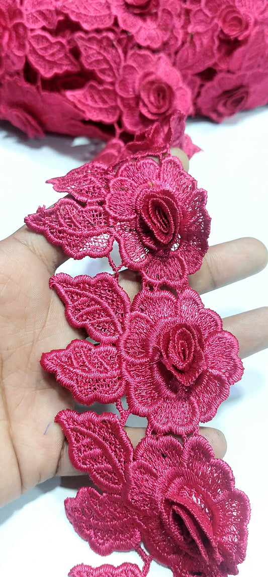 3D Flower Lace (4.5 Meter)